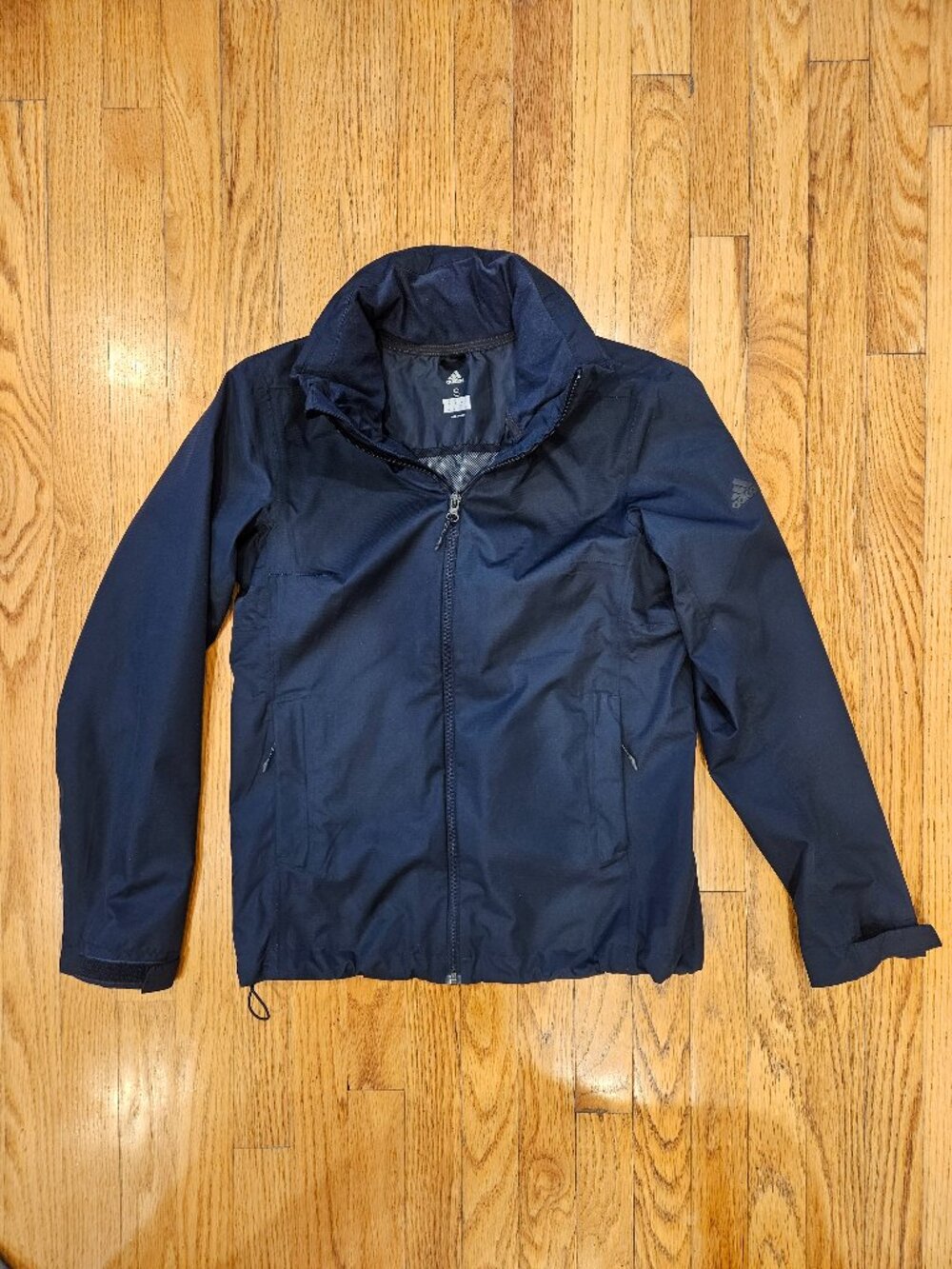 Adidas Light Weight Jacket / Windbreaker Black Size S New W/T Tag
